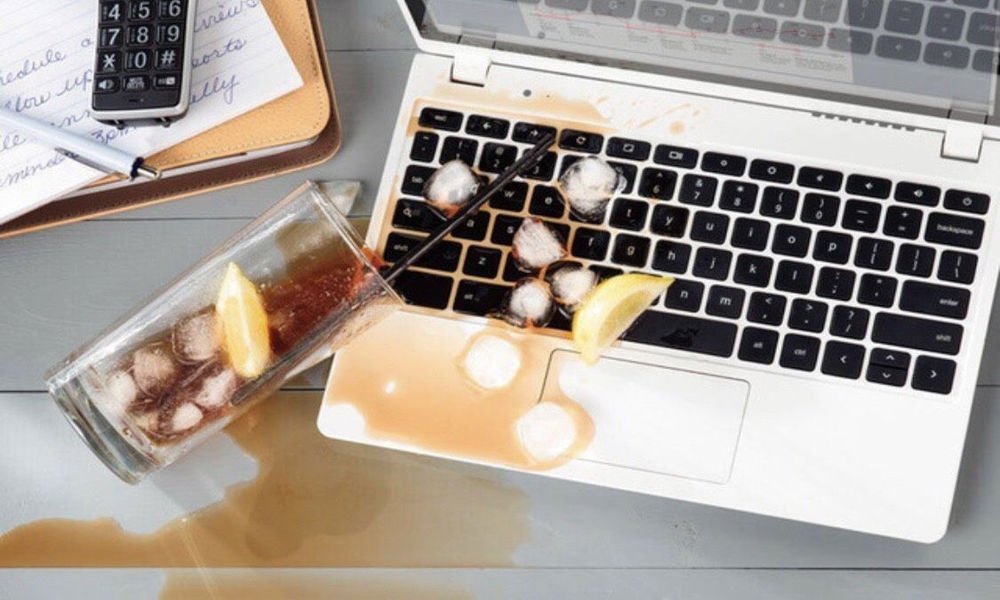 Notebook Bilgisayarınıza Sıvı Temas Ederse