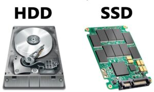 HP SSD Ve HDD