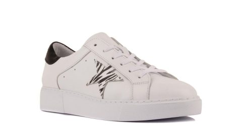 Hp Blog Deri Bağcıklı Kadın Günlük Ayakkabı